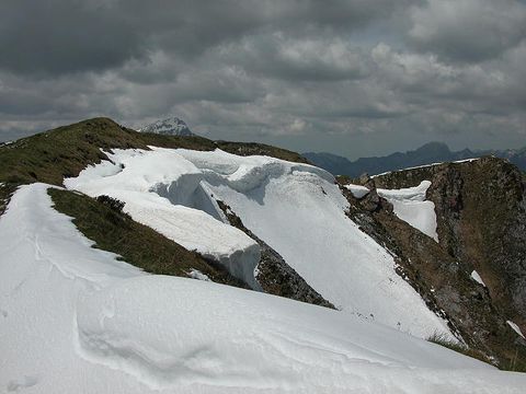 La Pointe de Bellevue à la fin du printemps