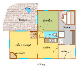Plan du rez-de-chaussée